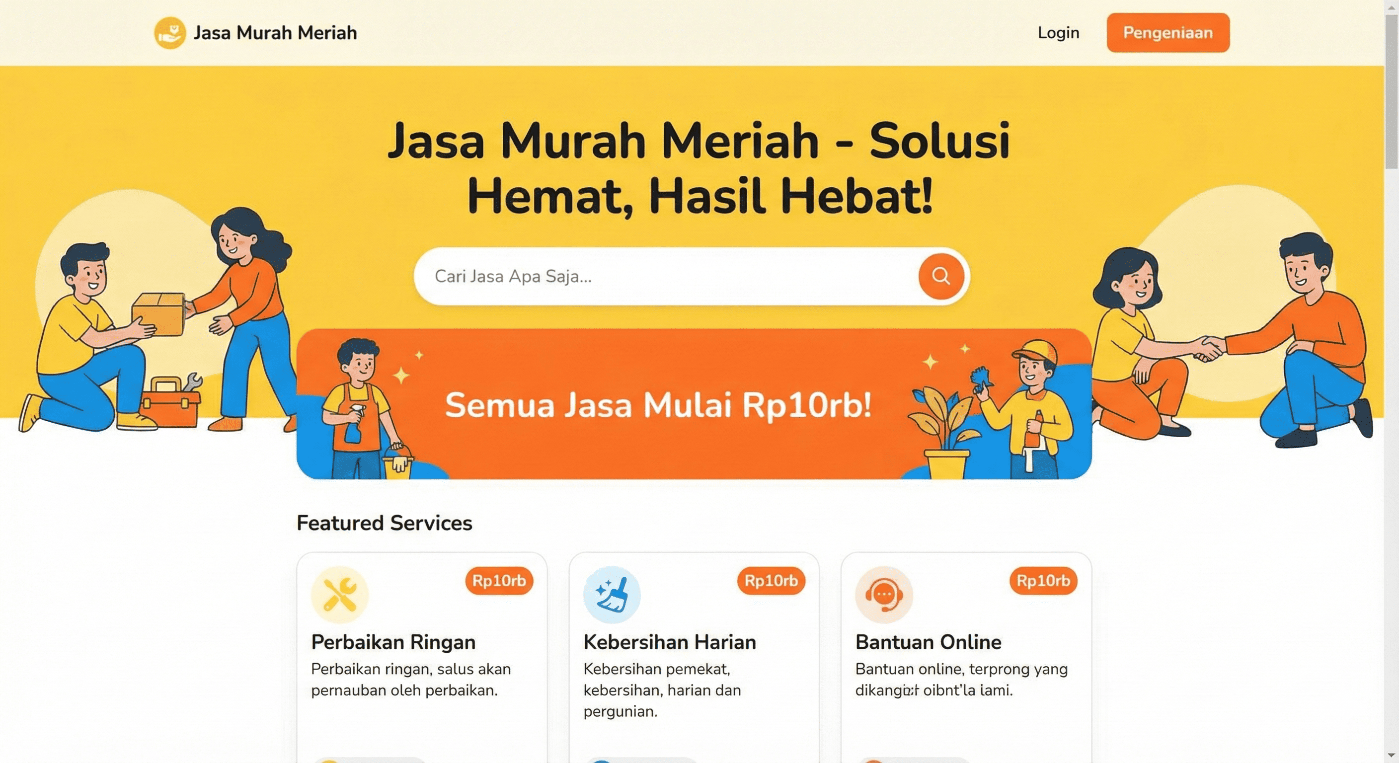 Jasa Kostum Web / Aplikasi