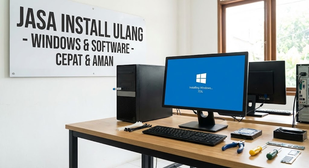 Jasa Install Ulang Komputer/Laptop